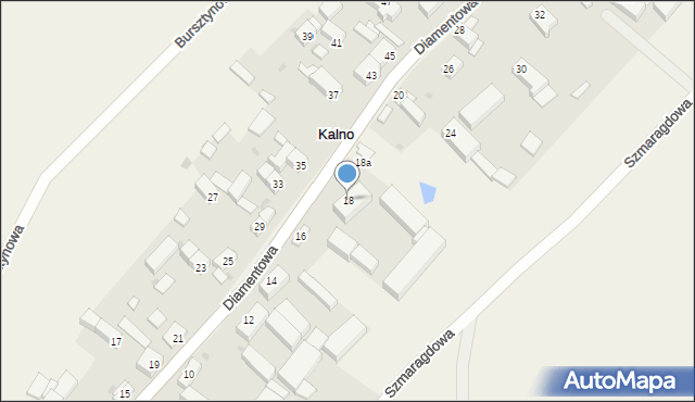 Kalno, Kalno, 38, mapa Kalno