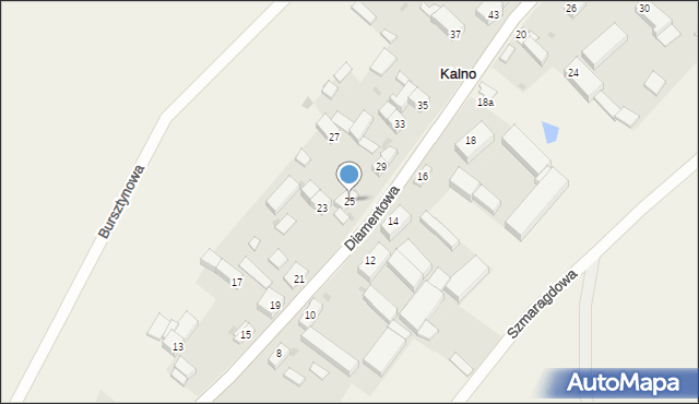 Kalno, Kalno, 7, mapa Kalno