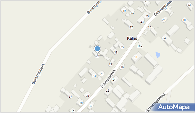 Kalno, Kalno, 8, mapa Kalno