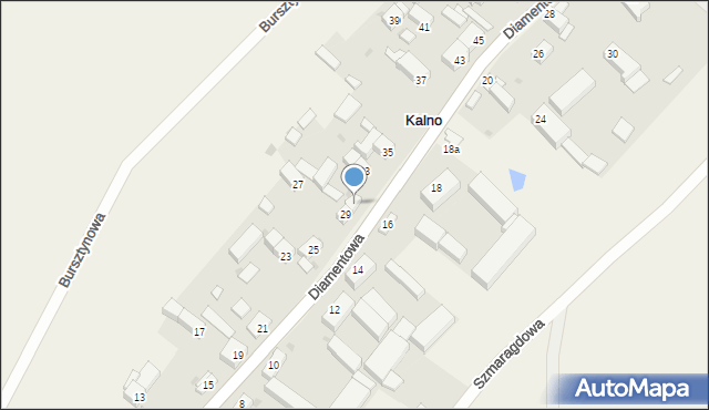 Kalno, Kalno, 9a, mapa Kalno