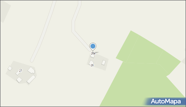 Kalskie Nowiny, Kalskie Nowiny, 26a, mapa Kalskie Nowiny