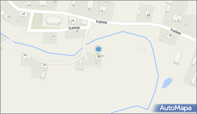 Kalwa, Kalwa, 29, mapa Kalwa