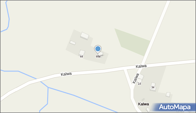 Kalwa, Kalwa, 44a, mapa Kalwa