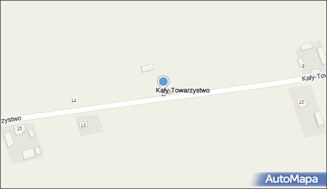 Kały-Towarzystwo, Kały-Towarzystwo, 12, mapa Kały-Towarzystwo