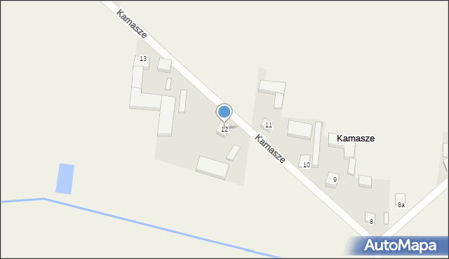 Kamasze, Kamasze, 12, mapa Kamasze