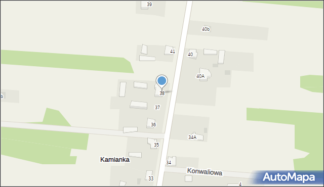 Kamianka, Kamianka, 38, mapa Kamianka