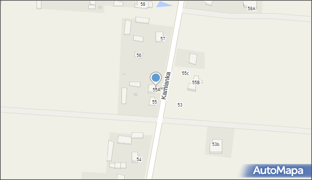 Kamianka, Kamianka, 55A, mapa Kamianka