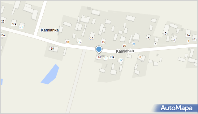 Kamianka, Kamianka, 14, mapa Kamianka