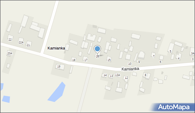 Kamianka, Kamianka, 16, mapa Kamianka