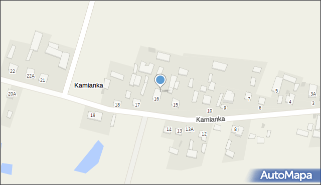 Kamianka, Kamianka, 16a, mapa Kamianka