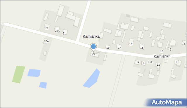 Kamianka, Kamianka, 19, mapa Kamianka