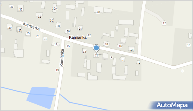 Kamianka, Kamianka, 11, mapa Kamianka