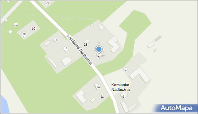 Kamianka Nadbużna, Kamianka Nadbużna, 5, mapa Kamianka Nadbużna