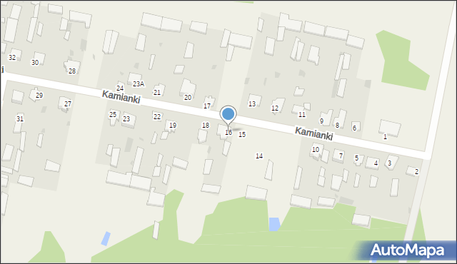 Kamianki, Kamianki, 16, mapa Kamianki