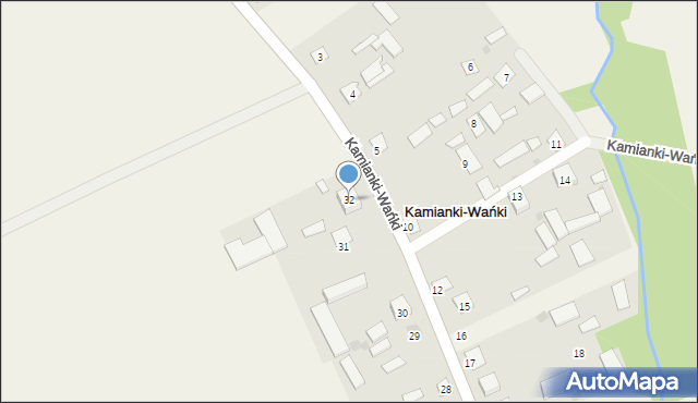 Kamianki-Wańki, Kamianki-Wańki, 32, mapa Kamianki-Wańki