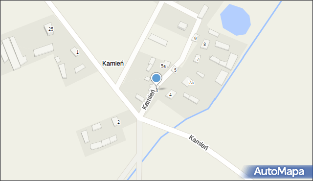 Kamień, Kamień, 3, mapa Kamień