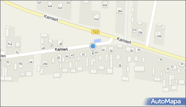 Kamień, Kamień, 41, mapa Kamień