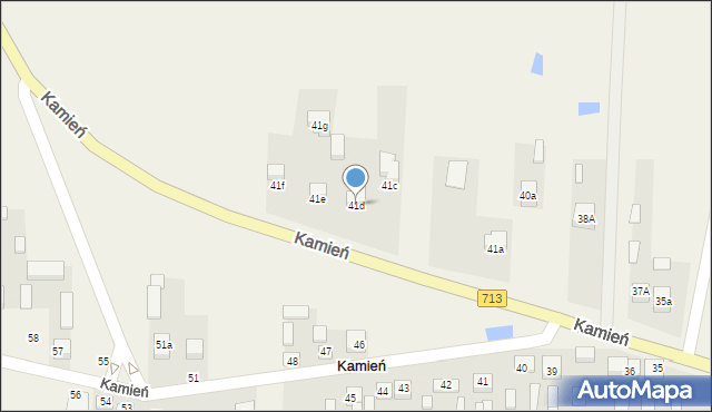 Kamień, Kamień, 41d, mapa Kamień