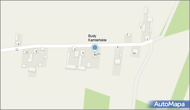 Kamień, Kamień, 5A, mapa Kamień