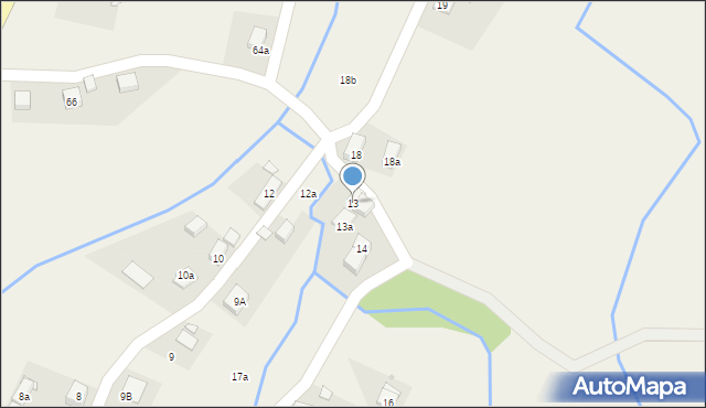 Kamień, Kamień, 13, mapa Kamień