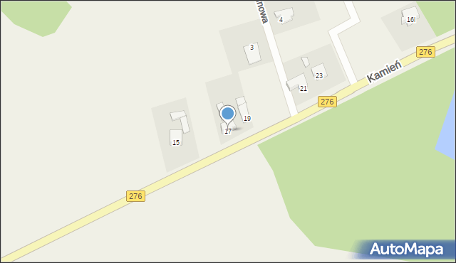 Kamień, Kamień, 16, mapa Kamień