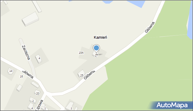 Kamień, Kamień, 19, mapa Kamień