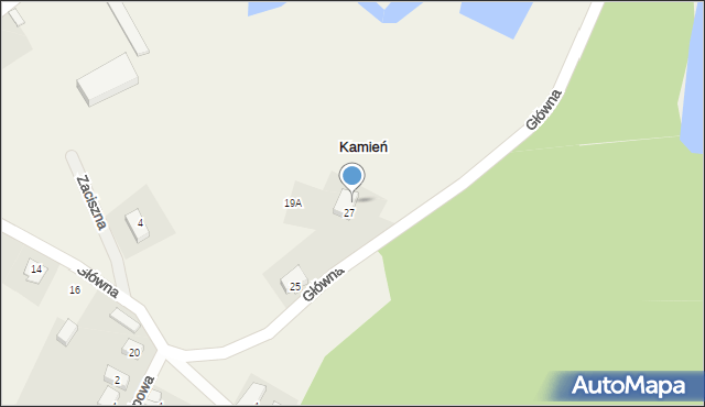 Kamień, Kamień, 20, mapa Kamień