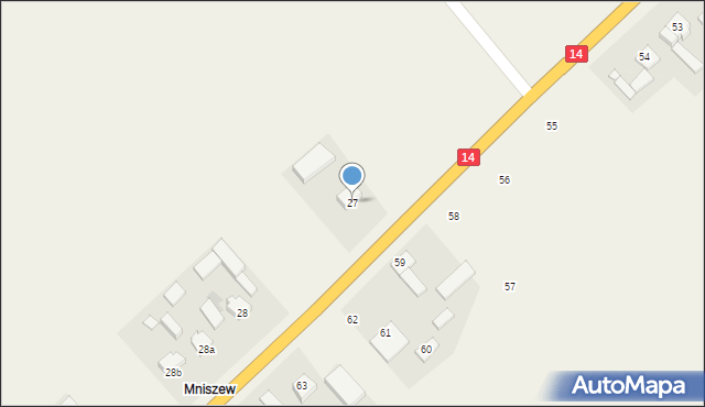 Kamień, Kamień, 27, mapa Kamień