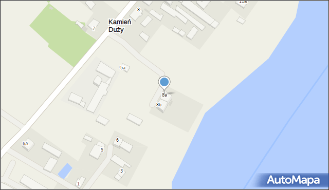 Kamień Duży, Kamień Duży, 8a, mapa Kamień Duży