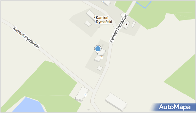Kamień Rymański, Kamień Rymański, 4/1, mapa Kamień Rymański