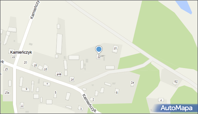 Kamieńczyk, Kamieńczyk, 12, mapa Kamieńczyk