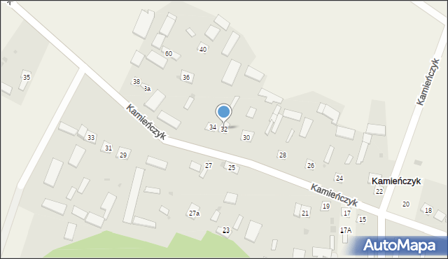 Kamieńczyk, Kamieńczyk, 32, mapa Kamieńczyk