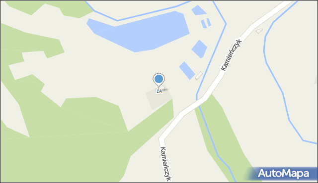 Kamieńczyk, Kamieńczyk, 1A, mapa Kamieńczyk