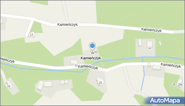 Kamieńczyk, Kamieńczyk, 9a, mapa Kamieńczyk