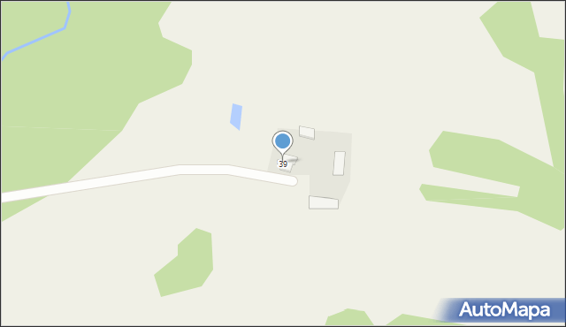 Kamienica, Kamienica, 39, mapa Kamienica