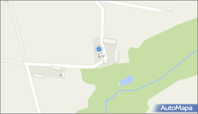 Kamienica, Kamienica, 41, mapa Kamienica