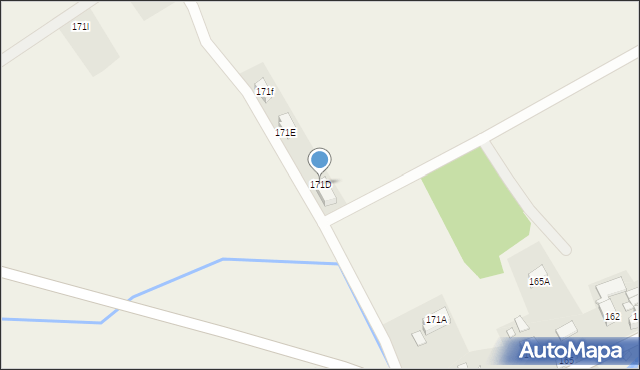 Kamienica, Kamienica, 171D, mapa Kamienica