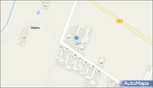 Kamieniec, Kamieniec, 42a, mapa Kamieniec