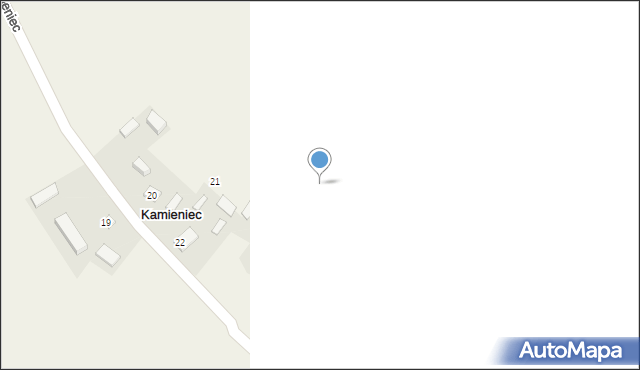 Kamieniec, Kamieniec, 24, mapa Kamieniec