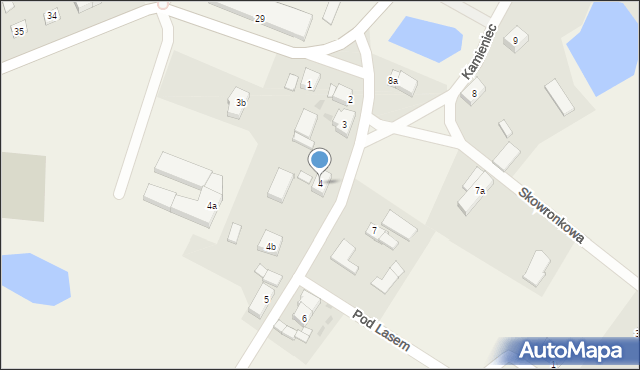 Kamieniec, Kamieniec, 4, mapa Kamieniec