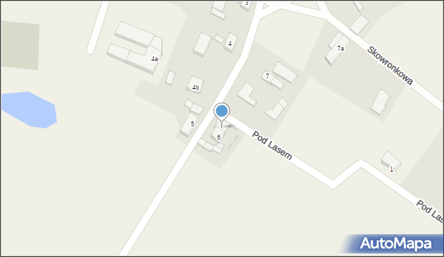 Kamieniec, Kamieniec, 6a, mapa Kamieniec