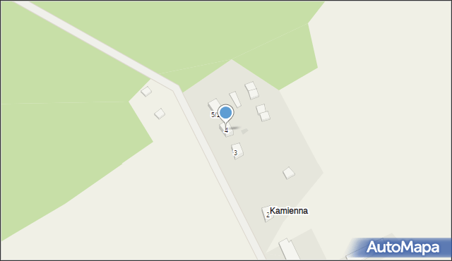 Kamienna, Kamienna, 4, mapa Kamienna