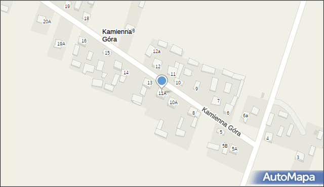 Kamienna Góra, Kamienna Góra, 11A, mapa Kamienna Góra