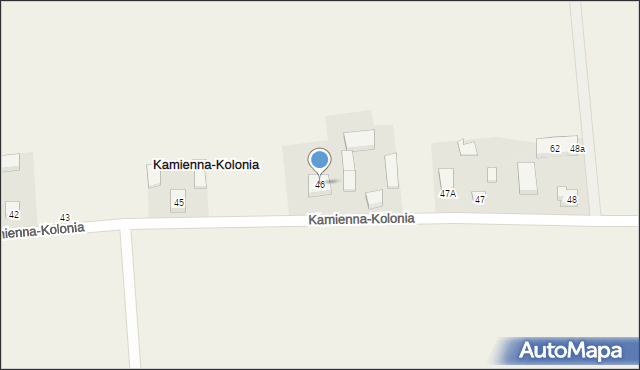 Kamienna-Kolonia, Kamienna-Kolonia, 46, mapa Kamienna-Kolonia