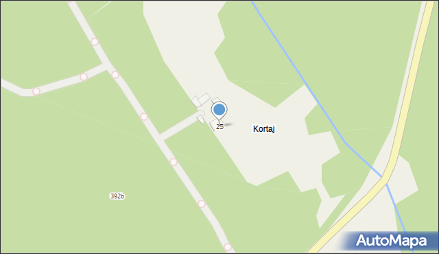 Kamiennik, Kamiennik, 25, mapa Kamiennik