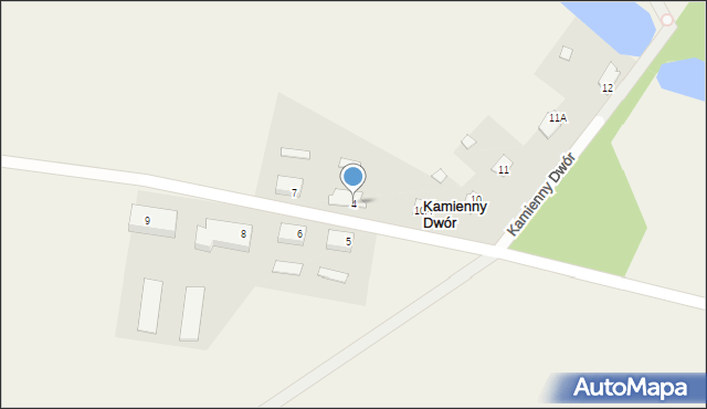 Kamienny Dwór, Kamienny Dwór, 4, mapa Kamienny Dwór