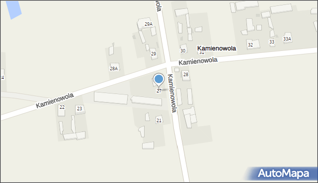 Kamienowola, Kamienowola, 27, mapa Kamienowola