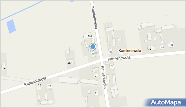 Kamienowola, Kamienowola, 29, mapa Kamienowola