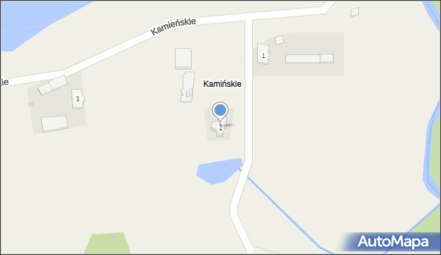 Kamieńskie, Kamieńskie, 2, mapa Kamieńskie