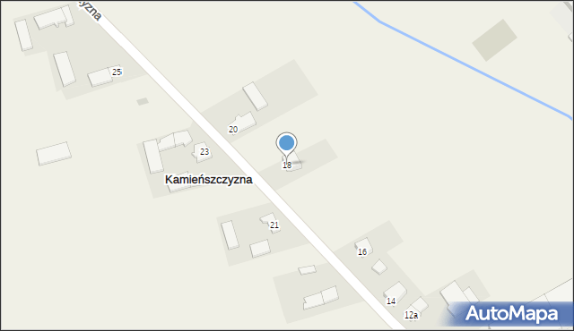 Kamieńszczyzna, Kamieńszczyzna, 18, mapa Kamieńszczyzna